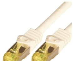 M-Cab CAT7 SFTP RJ45 LSZH 3M Baltas/10GBIT RAW PATCH CABLE