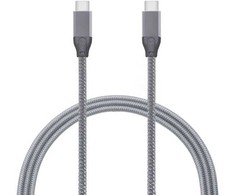 M-Cab Kabelis USB Mcab USB-C Gen2x2 M/M 20Gb/s 100 W 5m Pilka (USBC0001)