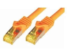 M-Cab Mcab Mcab 0.5M CAT7 S-FTP LSZH ORA 10PACK/RAW CABLE PIMF RJ45 500MHZ