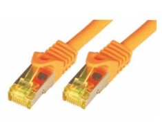 M-Cab Mcab Mcab 0.5M CAT7 S-FTP LSZH ORA 10PACK/RAW CABLE PIMF RJ45 500MHZ