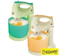 Plakiklis Maestro MR-551 stalinis maišytuvas su besisukančiu dubeniu, 600 W, juodas, plienas