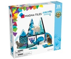 MAGNA-TILES - Arktinių gyvūnų 25 vnt. rinkinys (90221)