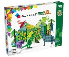 MAGNA-TILES - Dino World XL 50 Piece Set (90228)