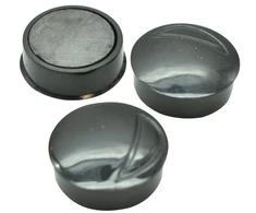 Magnetai, Wonday, Ø: 25 mm, apvalūs, juodi, pakuotėje 5 vnt.