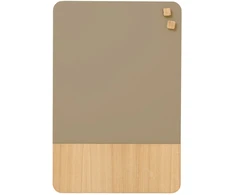 NAGA Tablica 40x60 cm beige/oak veneer