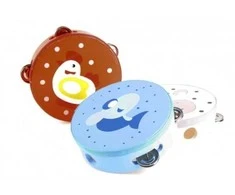 Magni Danish Toys Magni Tamburina su gyvulėliais