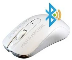 Man Machine Usa MAN&amp;MACHINE pelė C, plaunama DE, balta, 1000 dpi, USB, 2 mygtukai, DE, belaidė