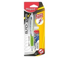 Maped 559911, Juodas, Žalias, Baltas, Juodas, HB, 0.7 mm