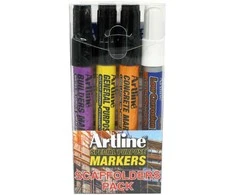 Pastolių rinkinys „Marker Artline“, 4 vnt. pakuotė