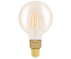Vogels Marmitek 08503, Išmanioji lemputė, Permatoma, Geltona, „Wi-Fi“, LED, E27, Šiltai balta