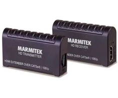 Marmitek MegaView 63, AV siųstuvas ir imtuvas, laidinis, 3D, Juodas, HDCP