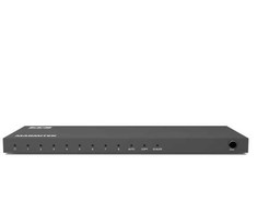 Marmitek Split 618 Pro - HDMI skirstytuvas 4K 120Hz - 1 įėjimas / 8 išėjimai, HDMI, 8x HDMI, 2.0b, 3840 x 2160 pikselių, juodas, 4K Ultra HD