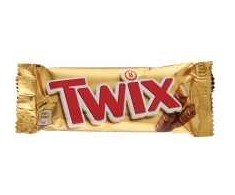 Mars Šokolado plytelė „Twix“, 50 g, 32 vnt. pakuotėje.