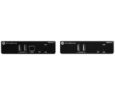 Maršrutizatorius Atlona AT-OME-EX-KIT-LT, Tinklo siųstuvas ir imtuvas, 70 m, 120 Mbit/s, Cat5e, Cat6, Cat6a, Cat7, HDMI, IEEE 802.3af, Juoda