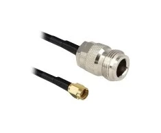 Delock Antenos kabelis RP-SMA kištukas > N lizdas LMR195 1m