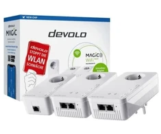Maršrutizatorius Devolo Magic 2 WiFi next Powerline rinkinys 2400 Mbit/s Wi-Fi 5, 3 adapteriai