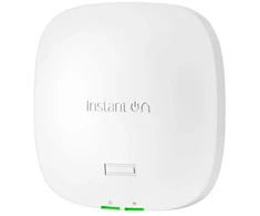 Maršrutizatorius Hewlett Packard (HP) Prieigos taškas HP HPE Networking Instant On AP21 (ES) Dvigubo radijo 2x2 „Wi-Fi 6“ prieigos taško paketas su ES maitinimo šaltiniu