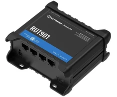 Teltonika RUT901, Korinio tinklo maršrutizatorius, Juoda, Aliuminis, Greitas Ethernet, 10 100 Mbit/s, IEEE 802.11b, IEEE 802.11g, IEEE 802.11n, IEEE 802.11r, IEEE 802.3, IEEE 802.3u