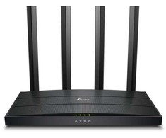 TP-Link Archer AX18, Wi-Fi 6 (802.11ax), Dviejų dažnių (2,4 GHz / 5 GHz), Ethernet LAN, Juoda, Stalinis maršrutizatorius