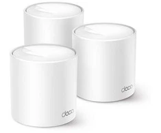TP-Link Wi-Fi Maršrutizatorius Deco X1500 AC1900 (3pcs), 1500Mbps, LAN/WAN, 802.11ac, Wi-Fi 6, Baltas EU