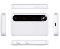 ZTE U50, „Wi-Fi 6“ (802.11ax), dviejų dažnių (2,4 GHz / 5 GHz), baltas, nešiojamas maršrutizatorius