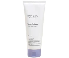 MARY &amp; MAY Šviesinamosios valomosios putos su kolagenu Baltas Collagen (Valomosios putos), 150 ml