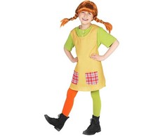 AutoTune Pippi Ilgoji Kojinė vaikų kostiumas / kostiuminiai drabužiai (Dydis 146-152)