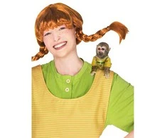 Mask World Pippi Langstrømpe Mr. Nilsson skulderfigur