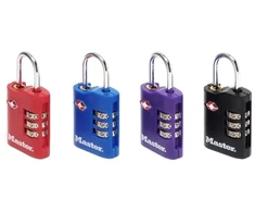 Master Lock 4686EURT 2 vnt. kombinuotų TSA spynų rinkinys - juoda
