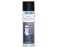 Maston Oy Suomija Aerozoliniai izoliuojantys dažai MASTON SPRAY SEAL, Juoda, RAL9005, Pakuotė: 500 ml