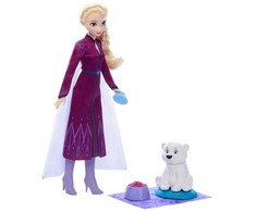 Mattel Disney Ledo šalis Elsa + meškiukas