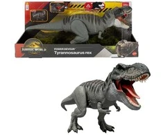 Mattel Juros periodo pasaulio atgimimo ypatybė: tiranozauras Rexas