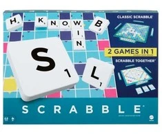 Mattel „Scrabble ORIGINAL“ Danija