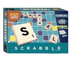 „Mattel Games“ – „Scrabble Wood Edition“ (DK) – 967-2606