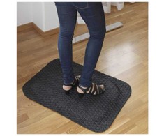 Kilimėlis, Matting Yoga Fashion, reljefinis, 1,6 x 58 x 83 cm, juodas