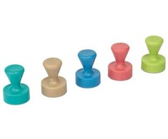 Maul Magnesy neodymowe w kształcie stożka 12mm 10 vnt skirtingos spalvos