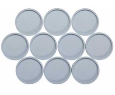Maul Industriemagnet rund 29mm 10 Stück grau