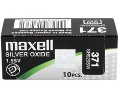 Maxell 18290100, Vienkartinės baterijos, SR920SW, Sidabro oksidas (S), 1,55 V, 10 vnt., 45 mAh