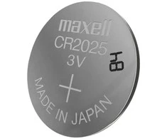 Maxell 18586200, Vienkartinė baterija, CR2025, Cinko-mangano dioksidas (Zn/MnO2), 3 V, 5 vnt., 170 mAh