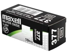 Maxell SR0626SW, Vienkartinės baterijos, SR66, Sidabro oksidas (S), 1,55 V, 10 vnt.