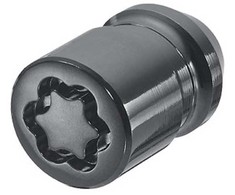 „Mcgard 24214su“ fiksavimo veržlė, m14x1,5, kūgio formos, juoda