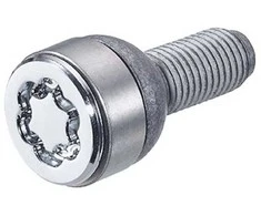 MCGARDEN „Mcgard“ spynos varžtas itin M14x1.50 rutulinis chromas