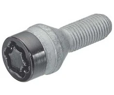 MCGARDEN „Mcgard“ fiksavimo varžtas M12x1,25 kūgis, juodas
