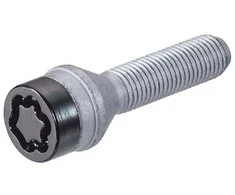 MCGARDEN „Mcgard“ fiksavimo varžtas M14x1,50 kūgio formos, juodas