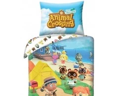 MCU Patalynė „Animal Crossing“ – 140x200 cm – 100 procentų medvilnė