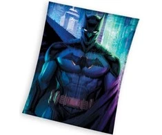 MCU Batman Coral Fleece tæppe - 150 x 200 cm