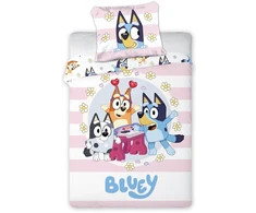 MCU Bluey Junior Patalynė 100x135 cm – 100 procentų medvilnė