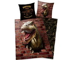 MCU Dinozaurų 3D patalynė - 100 procentų medvilnė