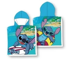 MCU „Disney Stitch Surf“ medvilninis pončas rankšluostis