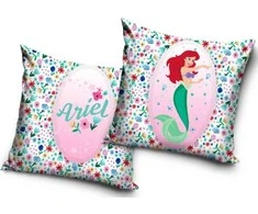 MCU Disney Prinsesser Ariel pudebetræk 40 x 40 cm